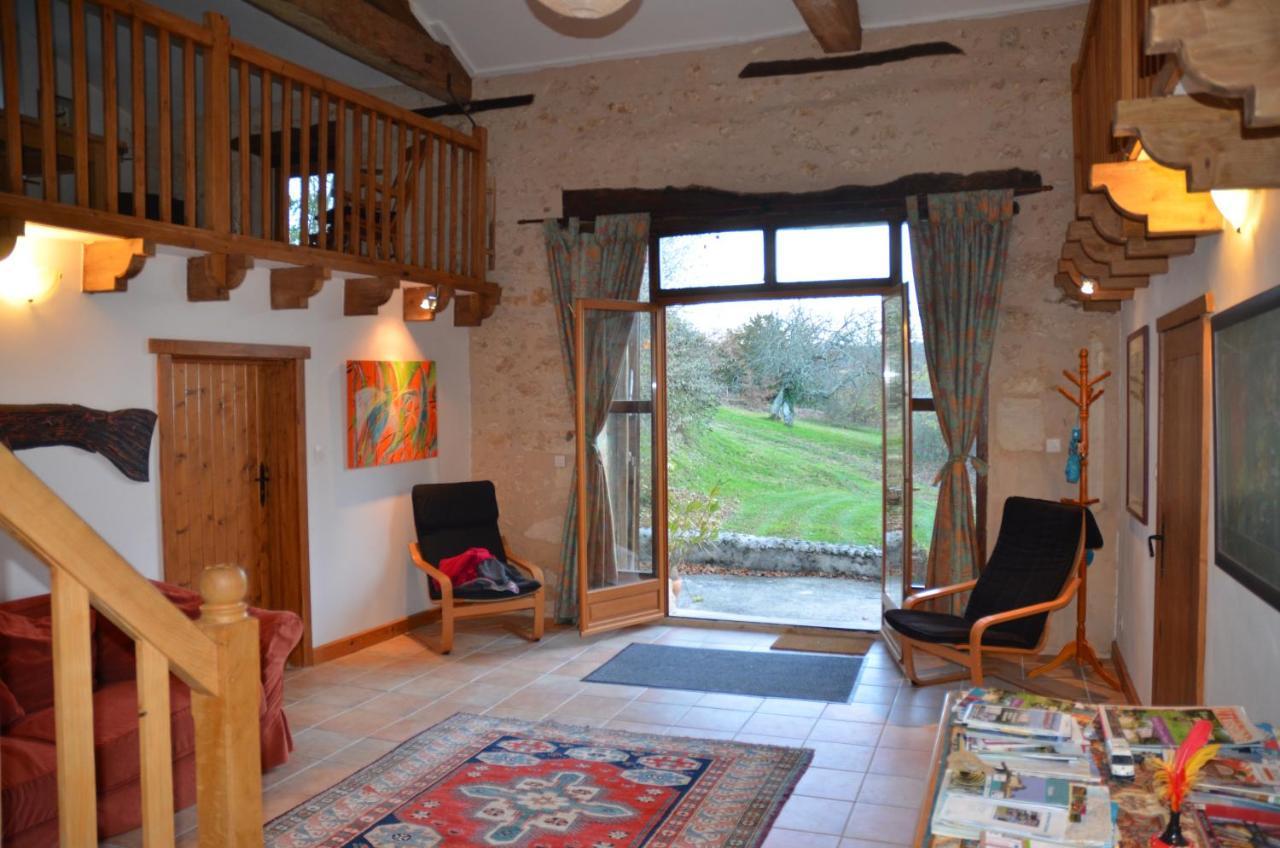 Villa Katy'S Barn Saint-Aulaye-Puymangou Exterior foto
